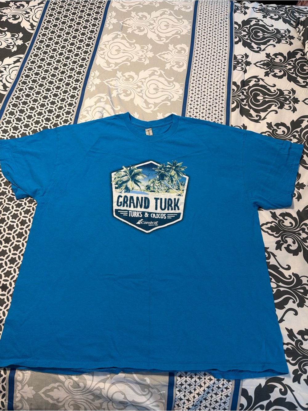 Grand Turk Blue Adult T‑Shirt
